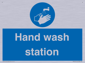 Hand wash station
